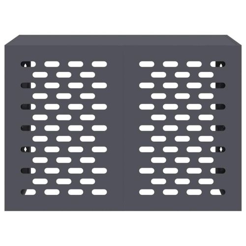 Покритие за климатик Антрацит 100 x 50 x 70 cm Стомана