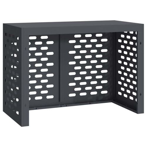 Покритие за климатик Антрацит 100 x 50 x 70 cm Стомана