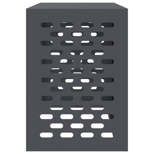 Покритие за климатик Антрацит 100 x 50 x 70 cm Стомана