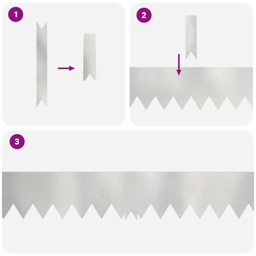 Ограда за трева 20 pcs Сребрист 100 x 0.05 x 20 см