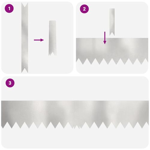 Ограда за трева 20 pcs Сребрист 100 x 0.05 x 20 см