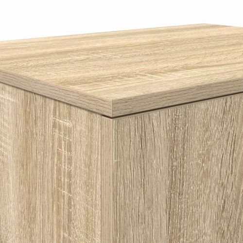Шкаф за съхранение 2 pcs Сонома дъб 118 x 41 x 40 см