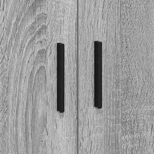 Шкаф за съхранение 2 pcs Сив Сонома 108 x 41 x 40 см