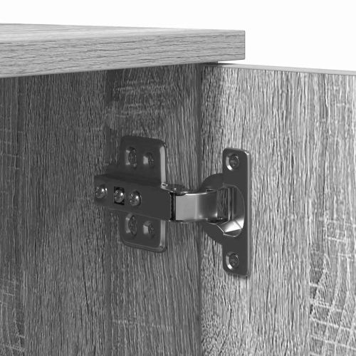 Шкаф за съхранение 2 pcs Сив Сонома 108 x 41 x 40 см