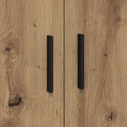 Шкаф за съхранение 2 бр. Дъб 108 x 41 x 40 см