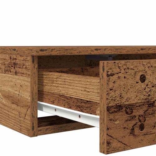 Чекмеджета за легло с чекмедже Старо дърво 120 x 36,5 x 16,5 см