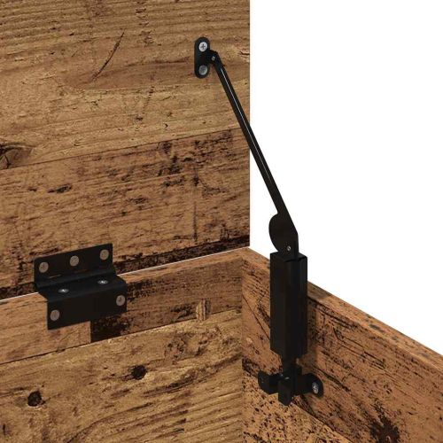 Кутия за съхранение Старо дърво 90 x 35 x 35 cm Инженерно дърво