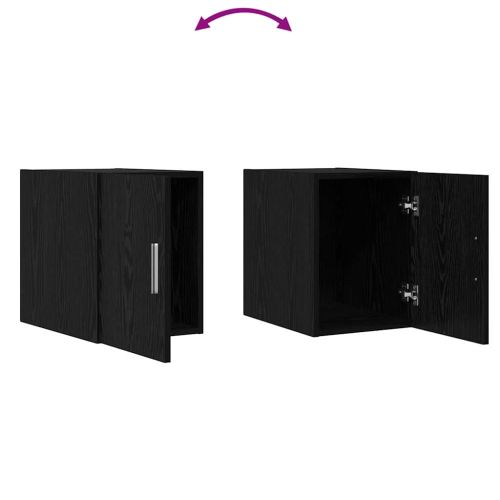 Стенно шкафче Черния дъб 30 x 42.5 x 39.5 см Инженерно дърво