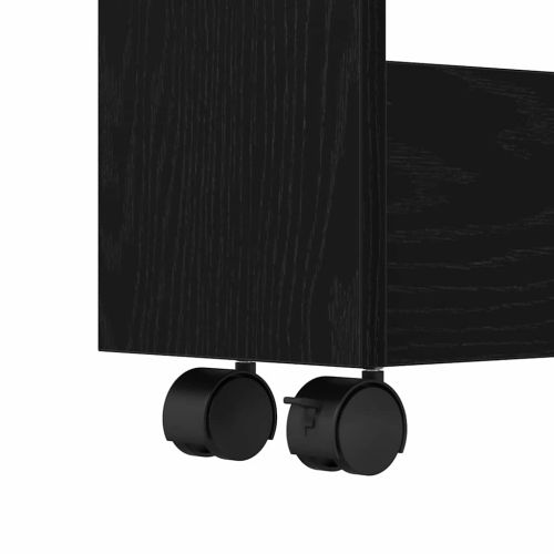 Тесен Тролей за Съхранение Черния дъб 60 x 18 x 70 см