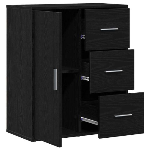 Служебен шкаф Черния дъб 60 x 31 x 70 см Инженерно дърво