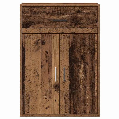 Служебен шкаф Старо дърво 60 x 30 x 84 см Инженерно дърво