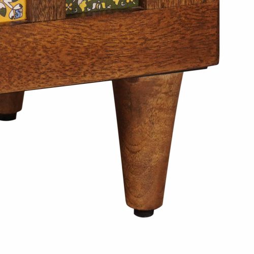 Служебен шкаф Орех 40 x 33 x 75 см Солидно мангово дърво