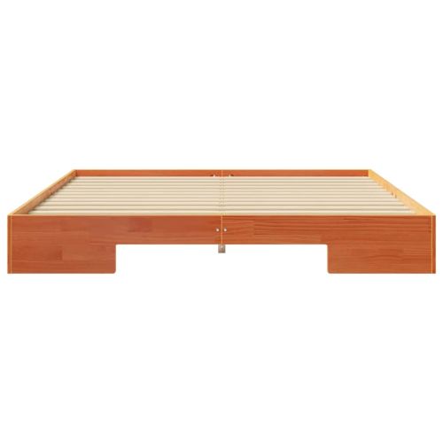 Рамка за легло Кафяво 200 x 200 cm