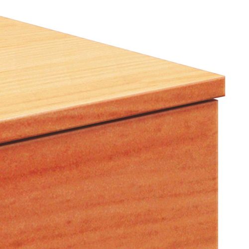 Нощно шкафче 2 pcs Кафяво с восъчно покритие 37 x 35 x 18,5 см