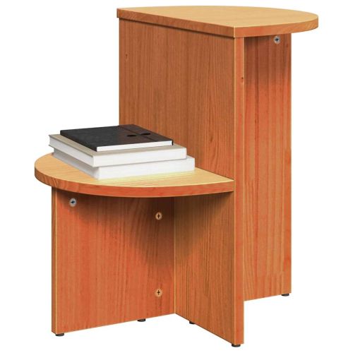 Масичка за кафе Кафяво с восъчно покритие 50 x 40 x 50 см