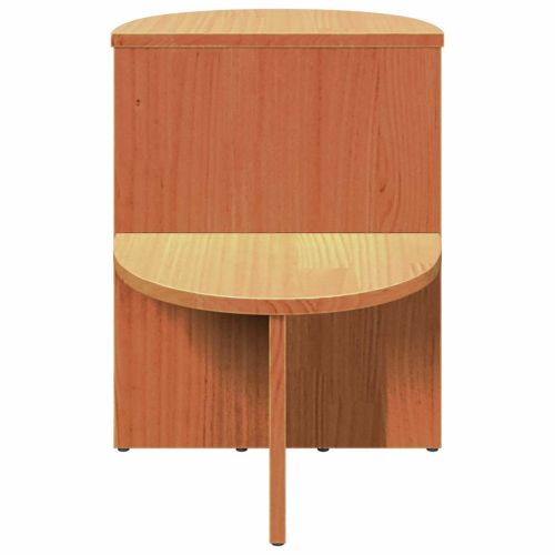 Масичка за кафе Кафяво с восъчно покритие 50 x 40 x 50 см