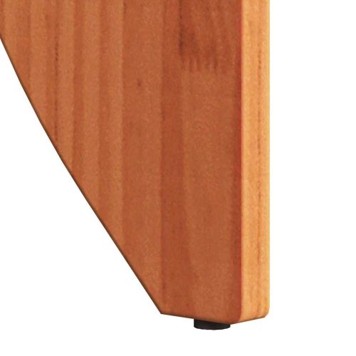 Масичка за кафе 2 pcs Кафяво с восъчно покритие