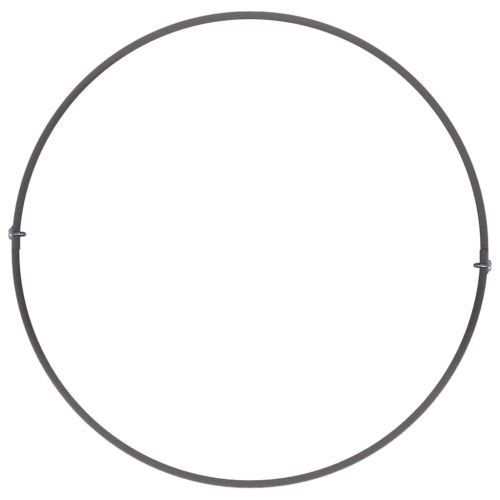 Пръстен за саксия Черно 30 x 30 x 20 cm