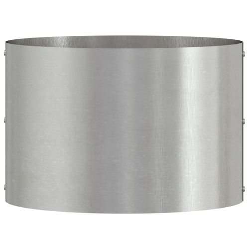 Пръстен за саксия 5 pcs Сребрист 30 x 30 x 20 cm