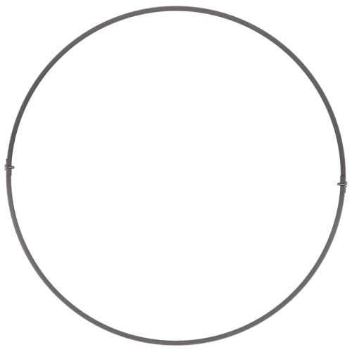 Пръстен за саксия Черно 40 x 40 x 20 cm