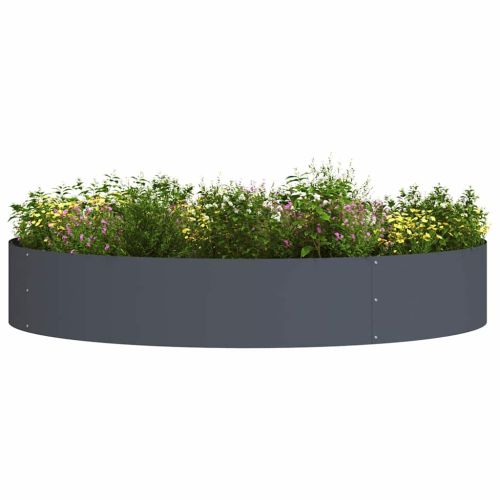 Пръстен за саксия 5 pcs Антрацит 120 x 120 x 20 см
