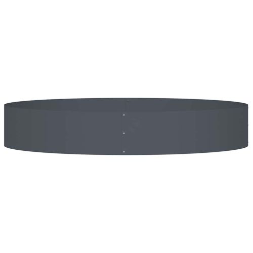 Пръстен за саксия 5 pcs Антрацит 120 x 120 x 20 см