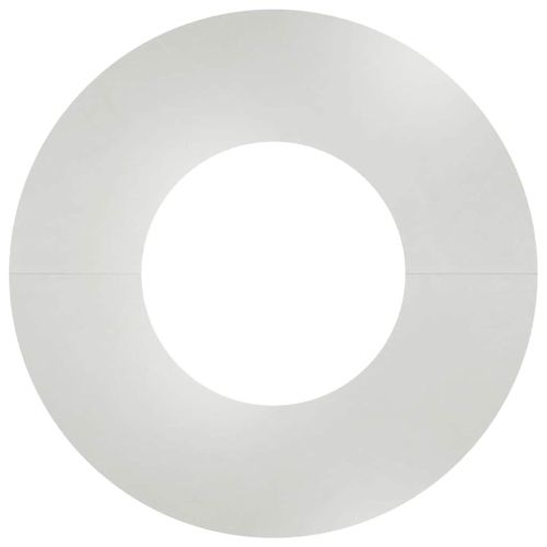 подходяща за плоски дървени халки 5 pcs Сребрист Ø30 / 60 см