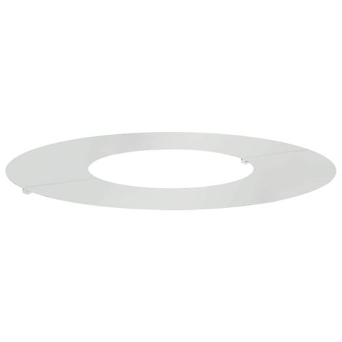 подходяща за плоски дървени халки Сребрист Ø30 / 60 см