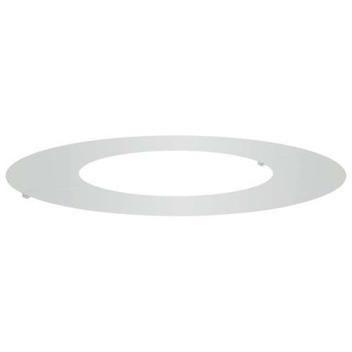 подходяща за плоски дървени халки Сребрист Ø40 / 70 см