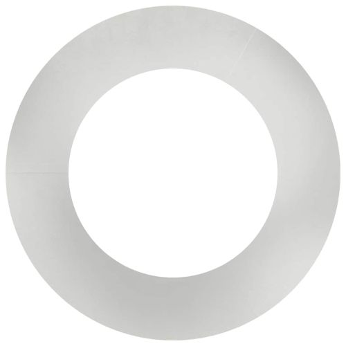 подходяща за плоски дървени халки 5 pcs Сребрист Ø50 / 80 см