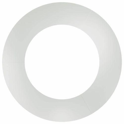 подходяща за плоски дървени халки Сребрист Ø50 / 80 см