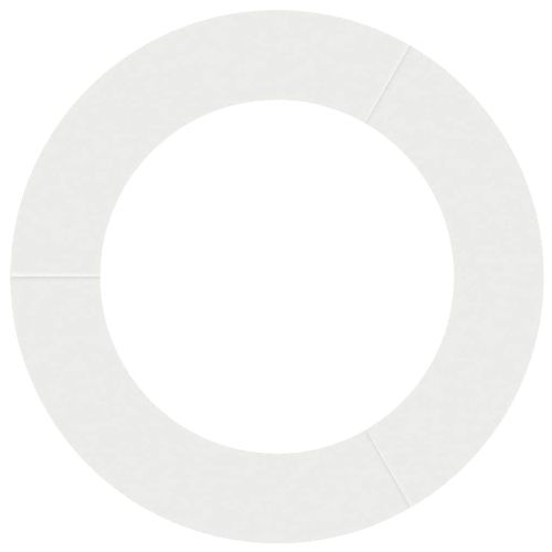 подходяща за плоски дървени халки 5 pcs Бяло Ø60 / 90 см Стомана