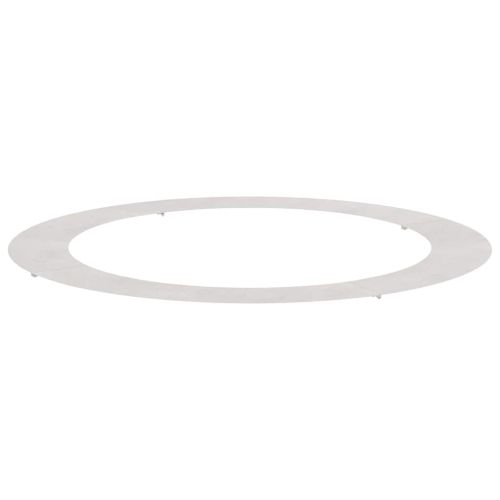 подходяща за плоски дървени халки Сребрист Ø90 / 120 см