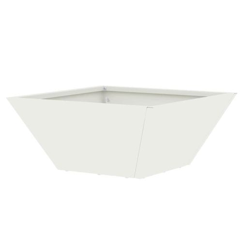 Градинска саксия 5 pcs Бяло 35 x 35 x 15 см