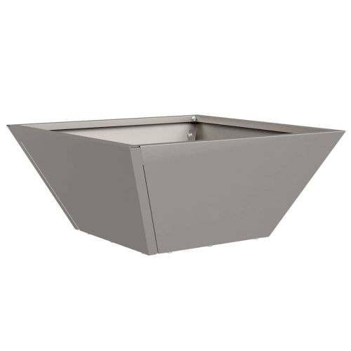 Градинска саксия Ръждясало 35 x 35 x 15 см Патинираща стомана