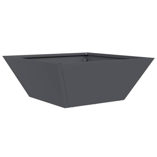 Градинска саксия 5 бр. Антрацит 40 x 40 x 15 см