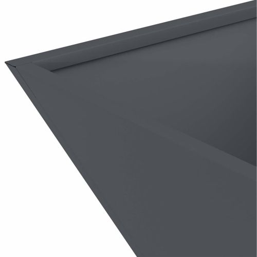 Градинска саксия 5 бр. Антрацит 40 x 40 x 15 см