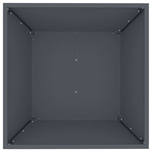 Градинска саксия Антрацит 50 x 50 x 15 см