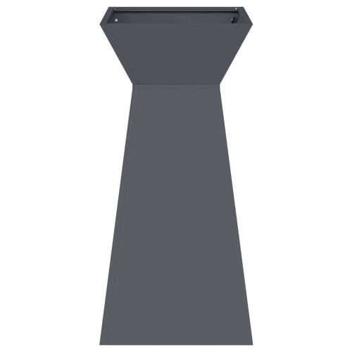 Саксия с колона Антрацит 35 x 35 x 73 см