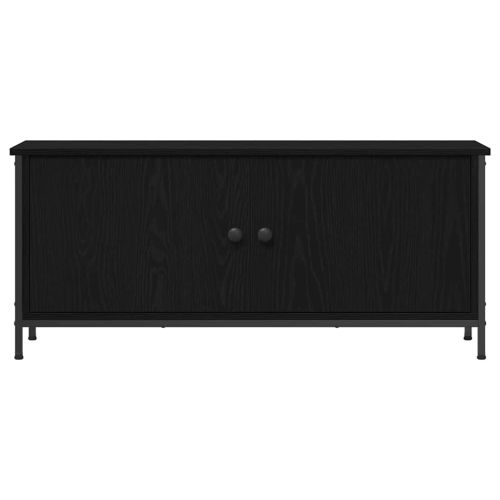 ТВ шкаф Черния дъб 100 x 35 x 45 см Инженерно дърво