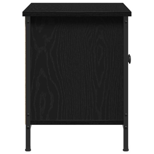 ТВ шкаф Черния дъб 100 x 35 x 45 см Инженерно дърво