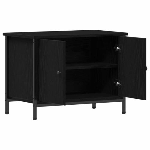 ТВ шкаф Черния дъб 60 x 35 x 45 см Инженерно дърво