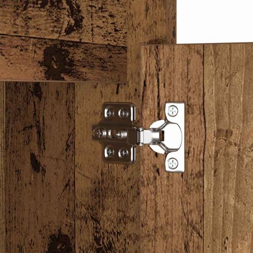 LED нощно шкафче Старо дърво 38 x 34 x 61 см
