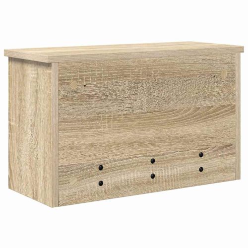 Стенен закачалка за палта с рафт Сонома дъб 50 x 20 x 30 см