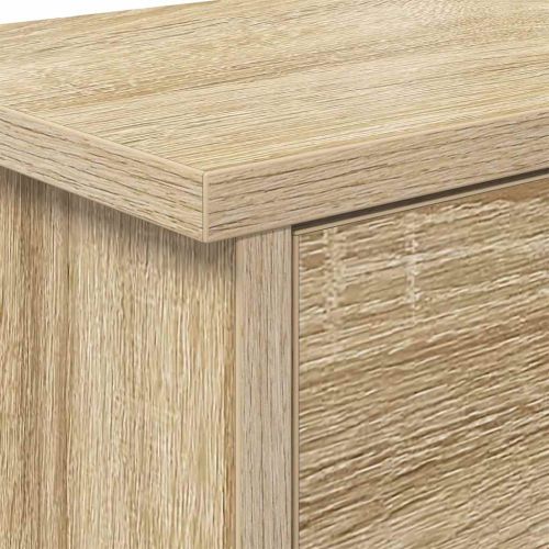 Стенен закачалка за палта с рафт Сонома дъб 50 x 20 x 30 см