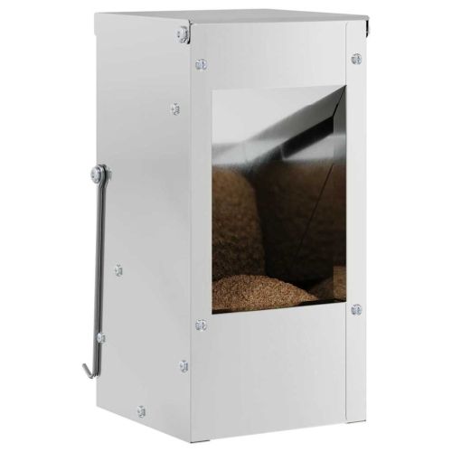 Хранилка за зайци Сребрист 12,5 x 12,5 x 25 см