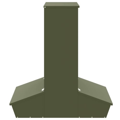 Фидер за свине Маслинено зелено 82 x 51 x 91,5 см