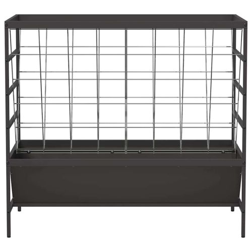 Хранилка за добитък Черно 100 x 60 x 90 см