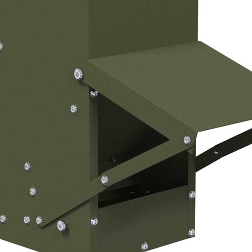 Кокошарник Маслинено зелено 13 x 12 x 51 см