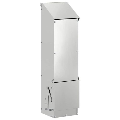 Кокошарник Сребрист 13 x 12 x 51 см Галванизирана стомана